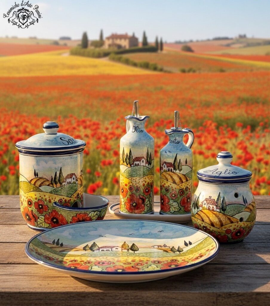 Landscape Poppies
